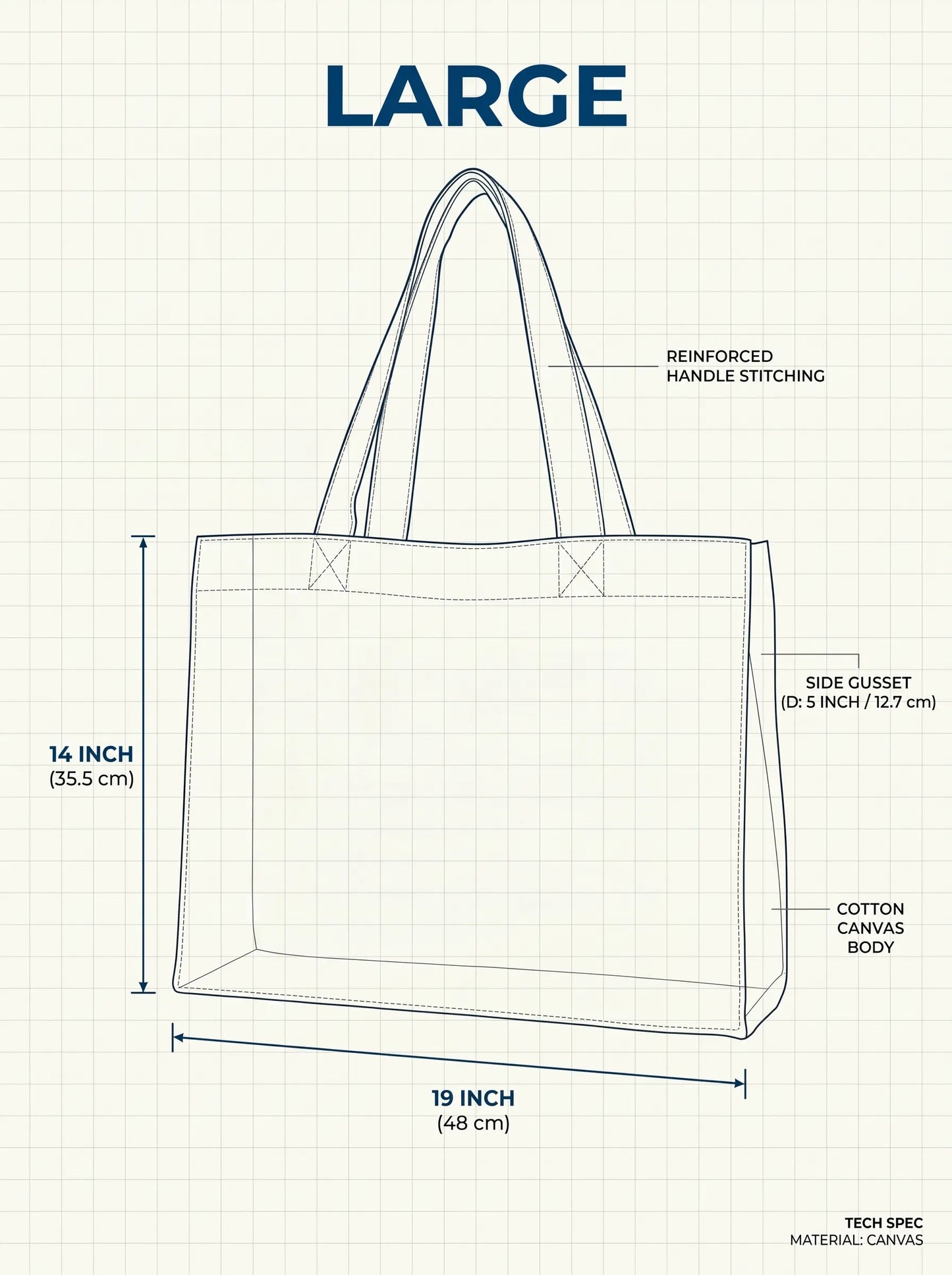 Unapologetic Canvas Tote