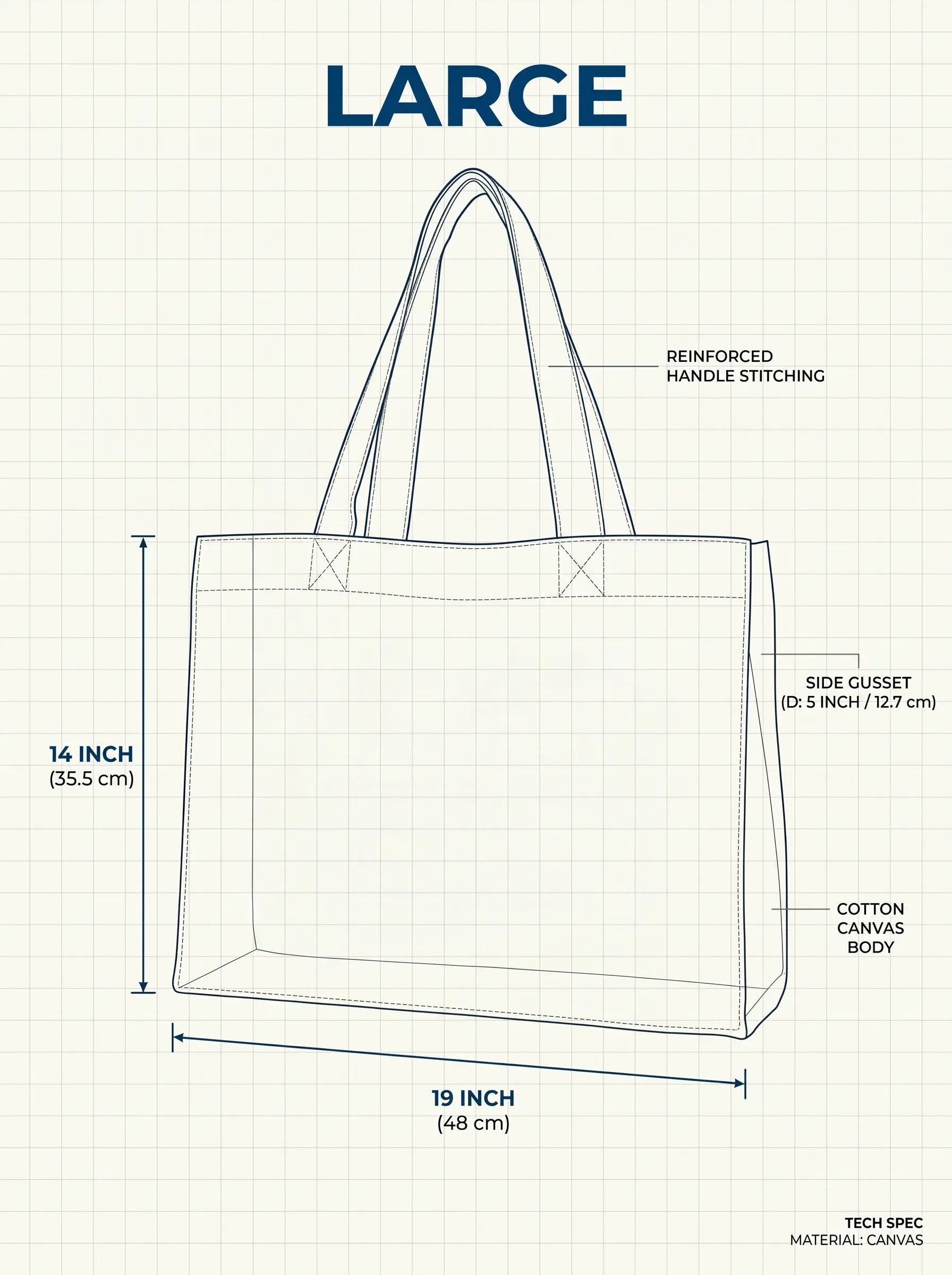 Unapologetic Canvas Tote