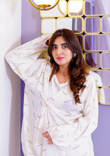 Timeless Ivory Silk Co-ord Set