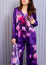 Orchid Silk Co-ord Set