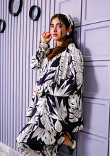 Noir Silk Co-ord Set