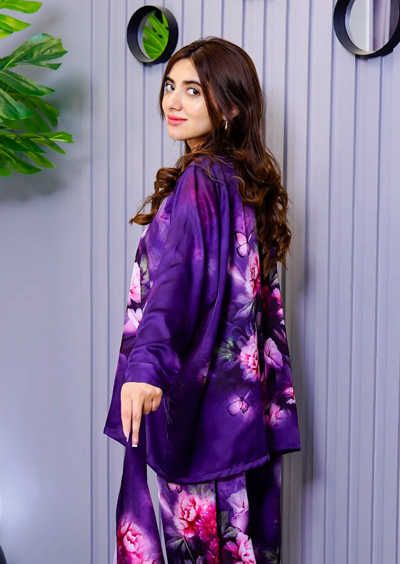 Orchid Silk Co-ord Set