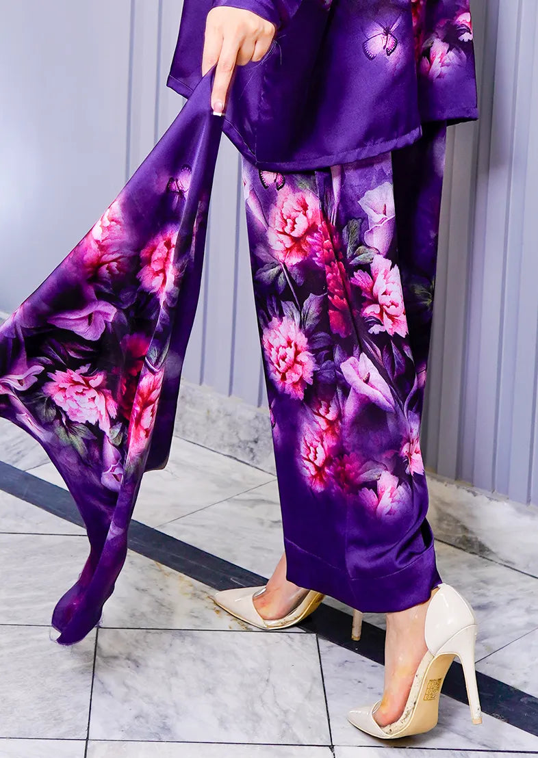 Orchid Silk Co-ord Set