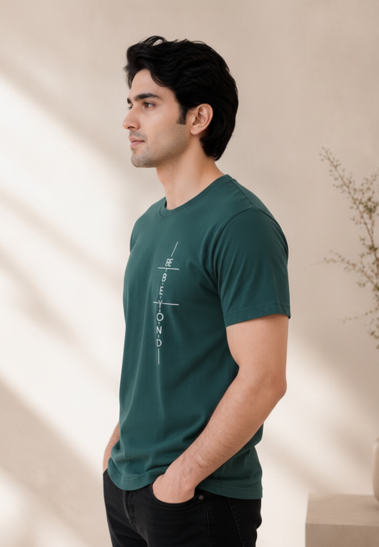 Mens Printed Cotton Tshirt