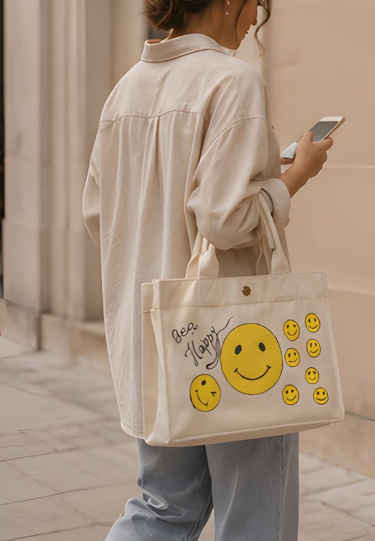 Joyful Vibes Tote Bags