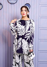 Noir Silk Co-ord Set