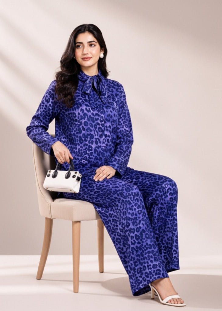 Leopard Luxe Silk Co-Ord Set