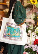 Sheesh Mahal Canvas Tote