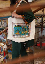 Sheesh Mahal Canvas Tote
