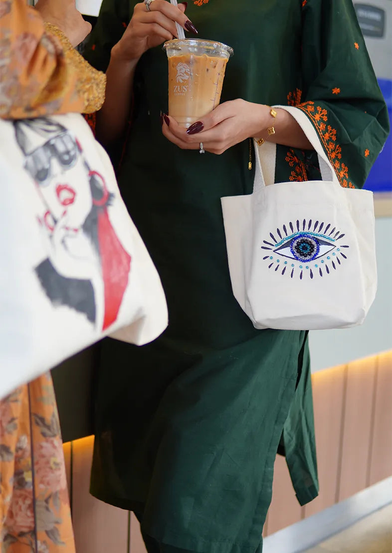 Chashm-e-Badoor Canvas Tote