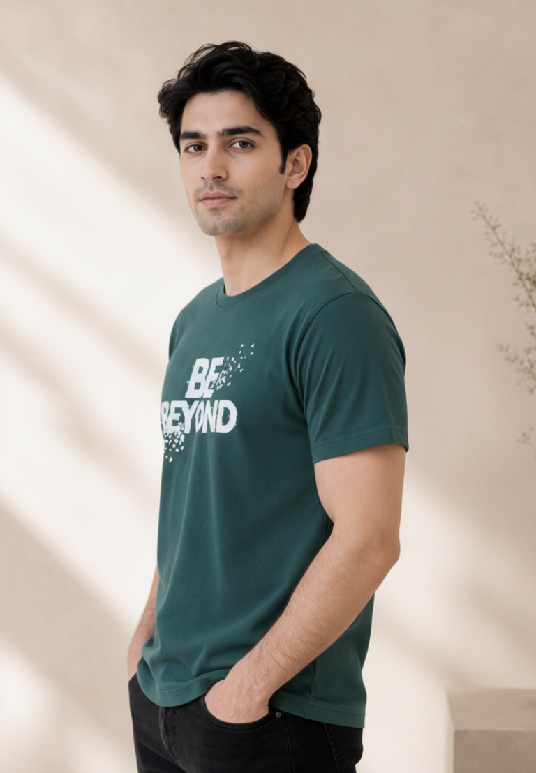Mens Printed Cotton Tshirt